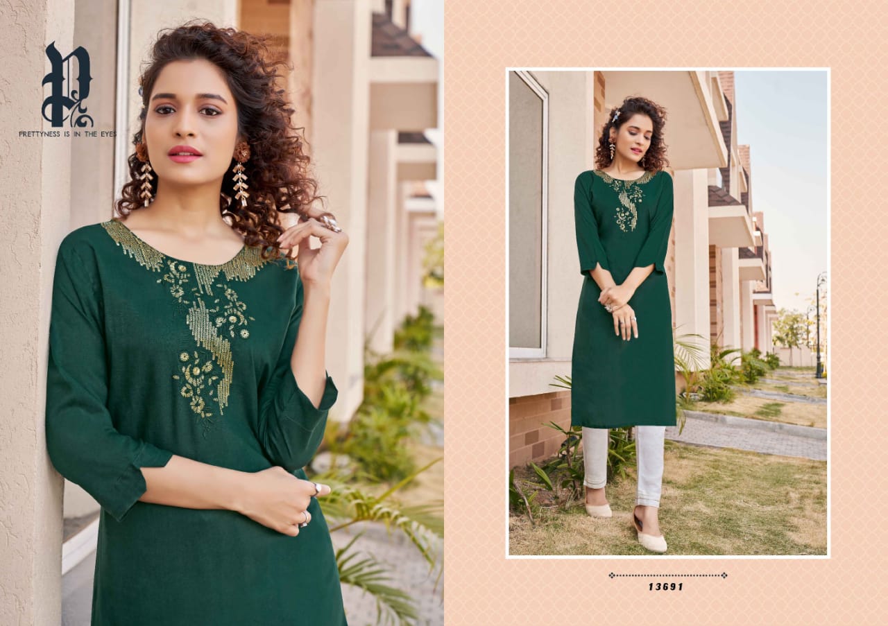 Kalaroop Walter By Kessi 13688-13693 Designer Kurtis Catalog